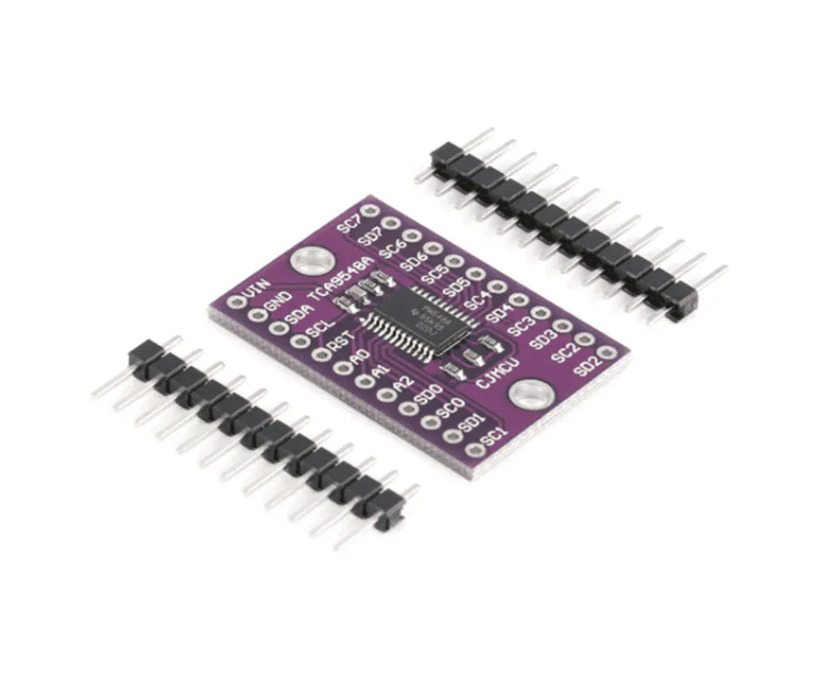 TCA9548A I2C Multiplexer Module : IIC 1-to-8 breakout board - Robot Pi Shop