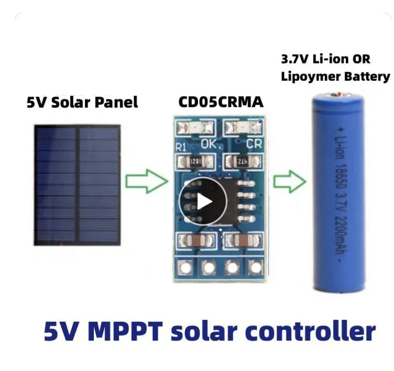MPPT Solar Charge Controller - Robot Pi Shop