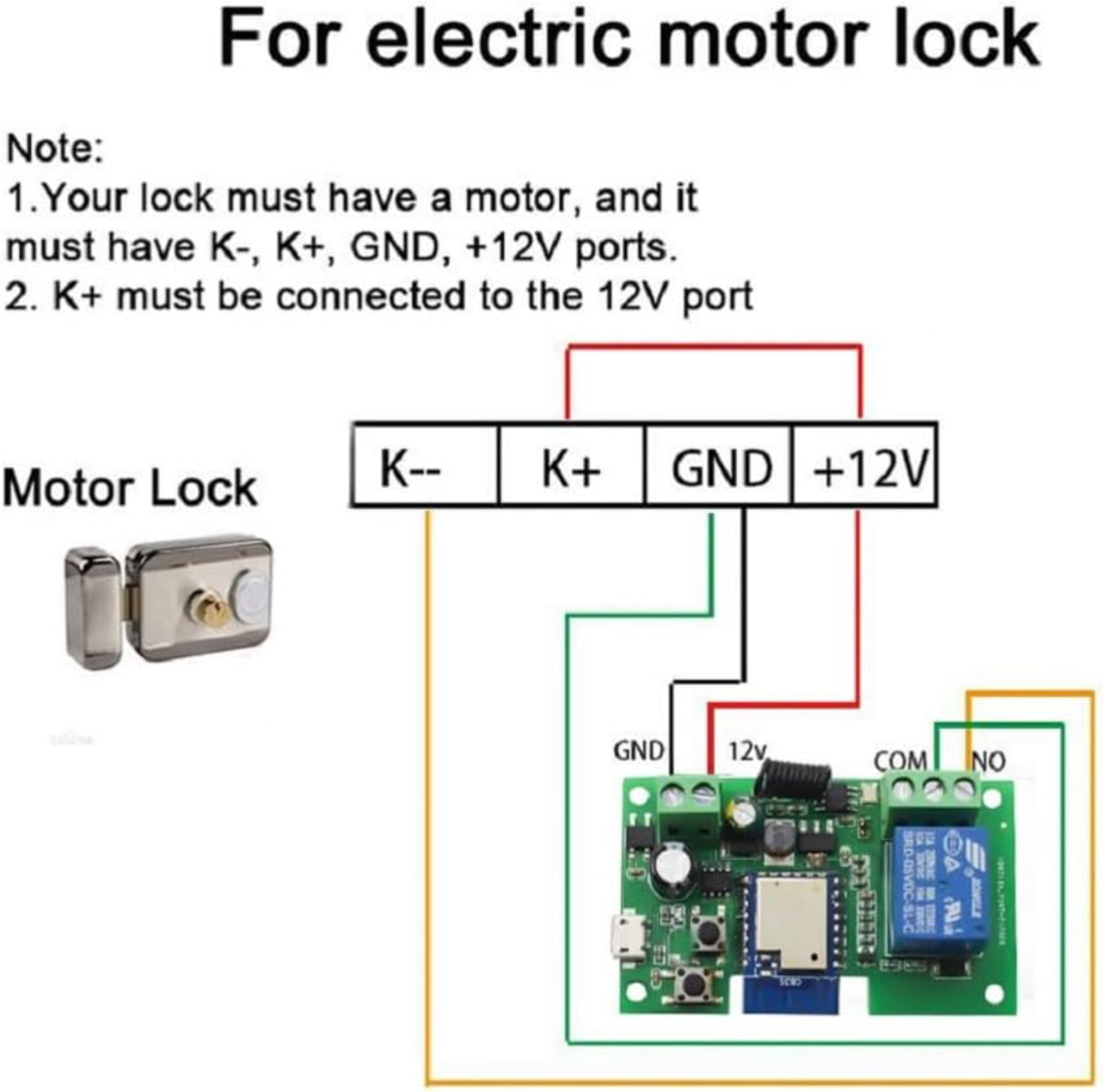 Smart WiFi Wireless Relay Switch Module