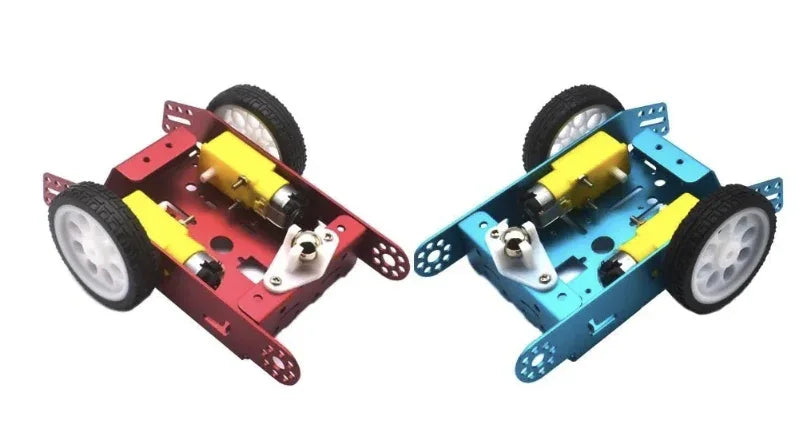 2WD Aluminum Car Chassis - Robot Pi Shop