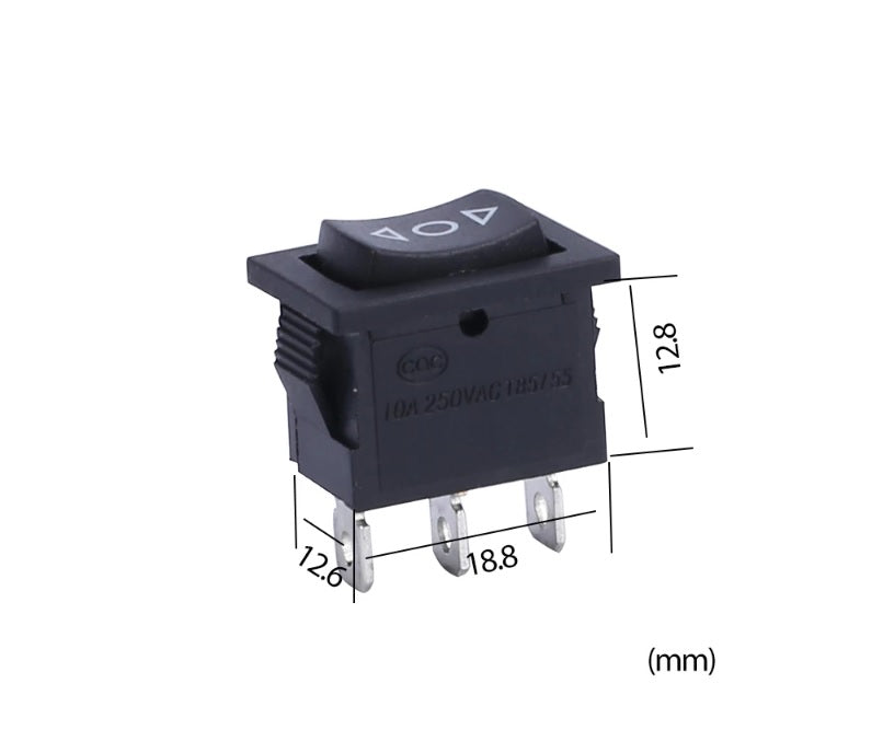 KCD1-123 3 Pins Switch