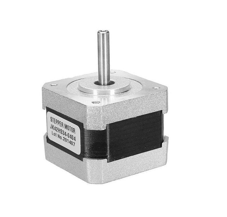 NEMA 17 2.6 kg-cm Single Shaft 1.8 Degree Stepper Motor-42HS34-0404- D-TYPE - Robot Pi Shop