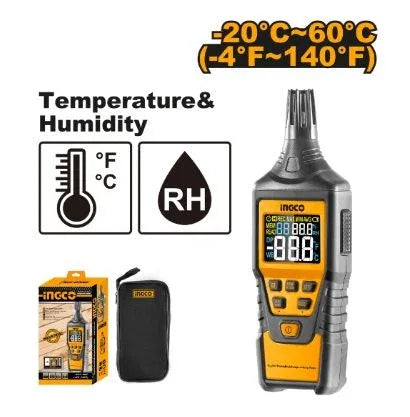 INGCO Digital Humidity and Temperature Meter - Robot Pi Shop