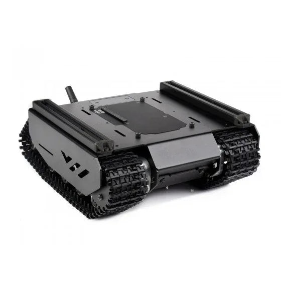 Flexible And Expandable Off-Road Tracked UGV, With External Rails and ESP32 Slave Computer - Robot Pi Shop