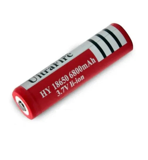 Li-ion Rechargeable Battery 18650 - 3.7v 6800 mAh - Robot Pi Shop