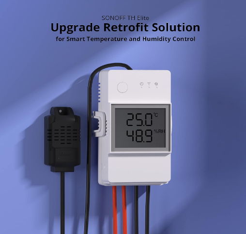 SONOFF THR316D 16A Smart Temperature and Humidity Monitoring Switch
