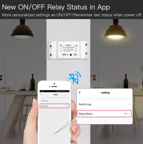 MOES DIY WiFi Smart Light Switch Module 16A