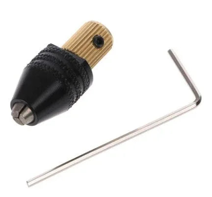 Electric Motor Shaft Mini Chuck - Robot Pi Shop