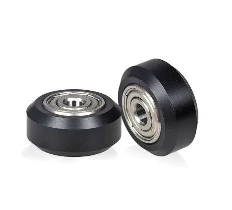 Double bearing passive solid wheel - Robot Pi Shop