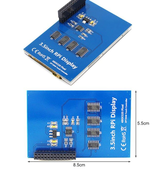 3.5inch RPi LCD (A), 480x320