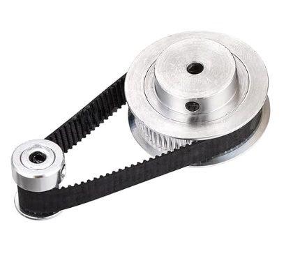 GT2 Timing Belt Pulley 60 teeth 20 teeth 5mm - Robot Pi Shop