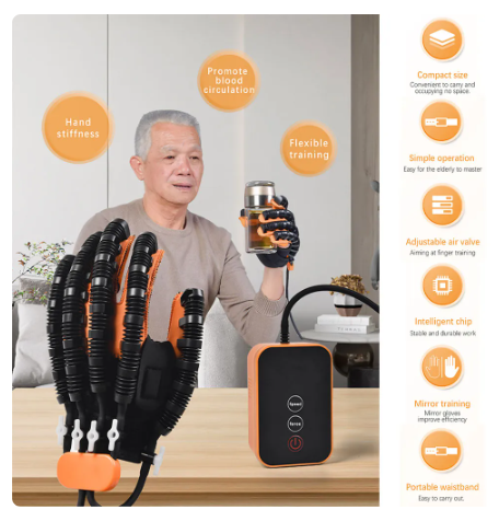 Portable Rehabilitation Robot Gloves