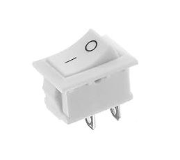 KCD11 2 Pin 2 Position Switch White
