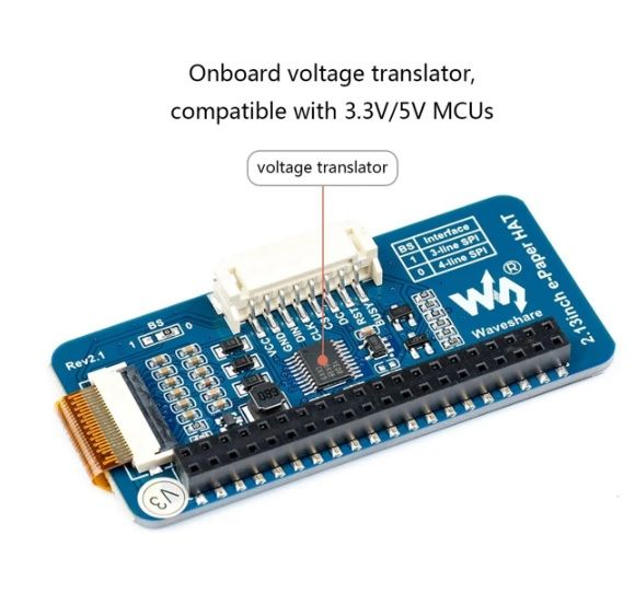 Waveshare 2.13 inch E-Paper Hat