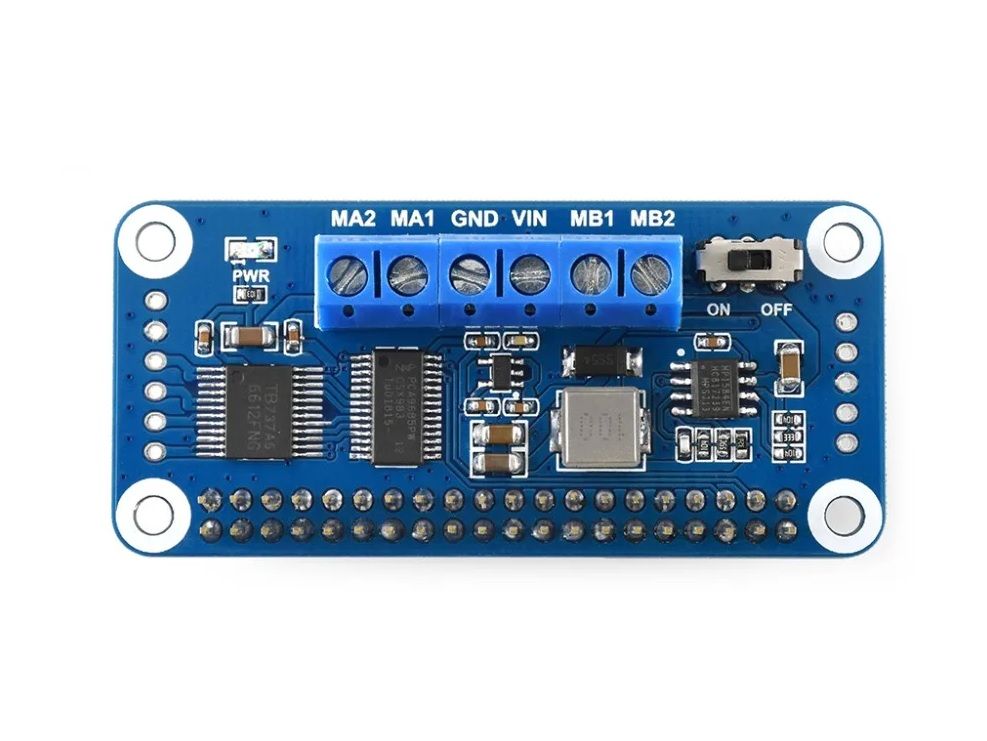 Waveshare Motor Driver HAT with I2C Interface