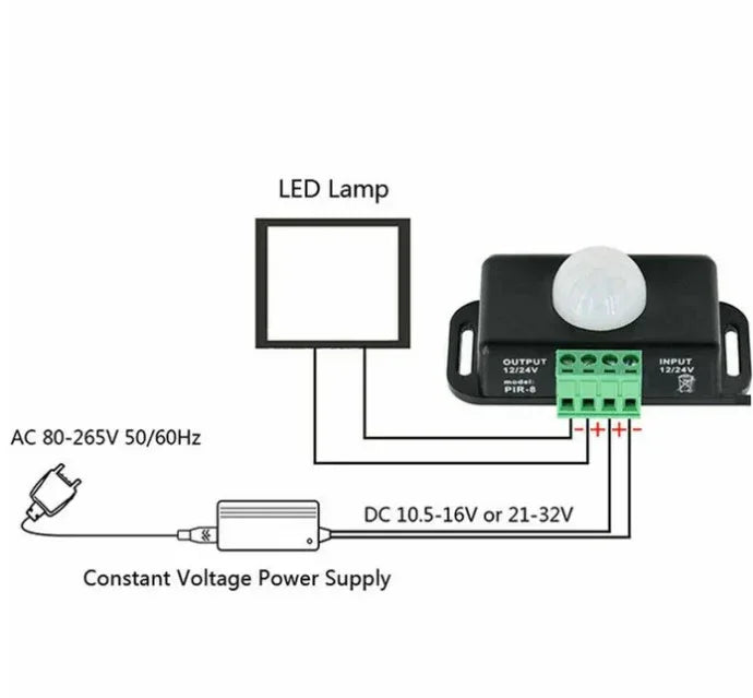 PIR Motion Sensor Switch - Robot Pi Shop