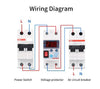 SVP-912M 40A 220V Din Rail Adjust Reconnect Over and Under Voltage Protector Relay