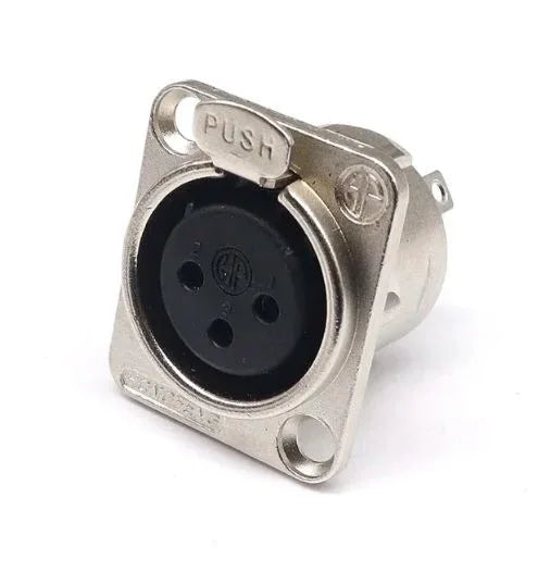 XLR 3pins Female Connector - Robot Pi Shop