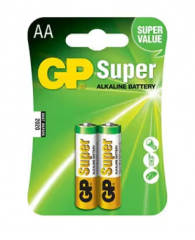 GP Super Alkaline AA Battery 2 Pieces