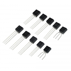 200Pcs 10 Type Transistor Assortment Kit Transistor BC337 BC327 2N2222 2N2907 2N3904 2N3906 S8050 S8550 A1015 C1815 Diy Kit