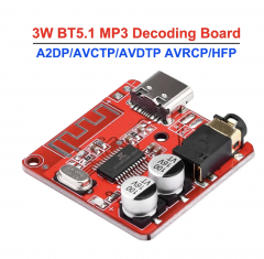 3W Car BT5.1 MP3 WAV Decoding Board